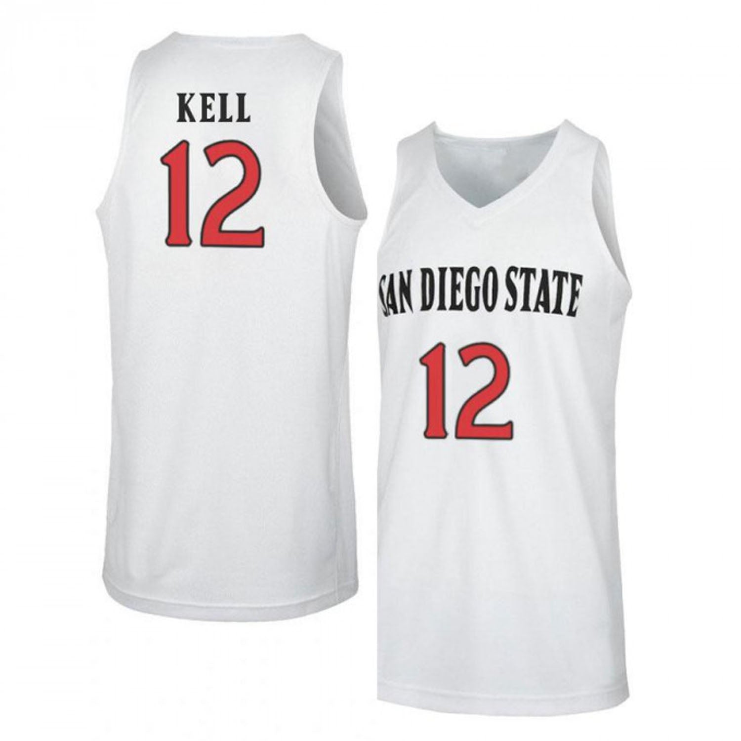 Trey Kell San Diego State Aztecs 12 Jersey