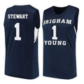Trey Stewart BYU Cougars 1 Jersey