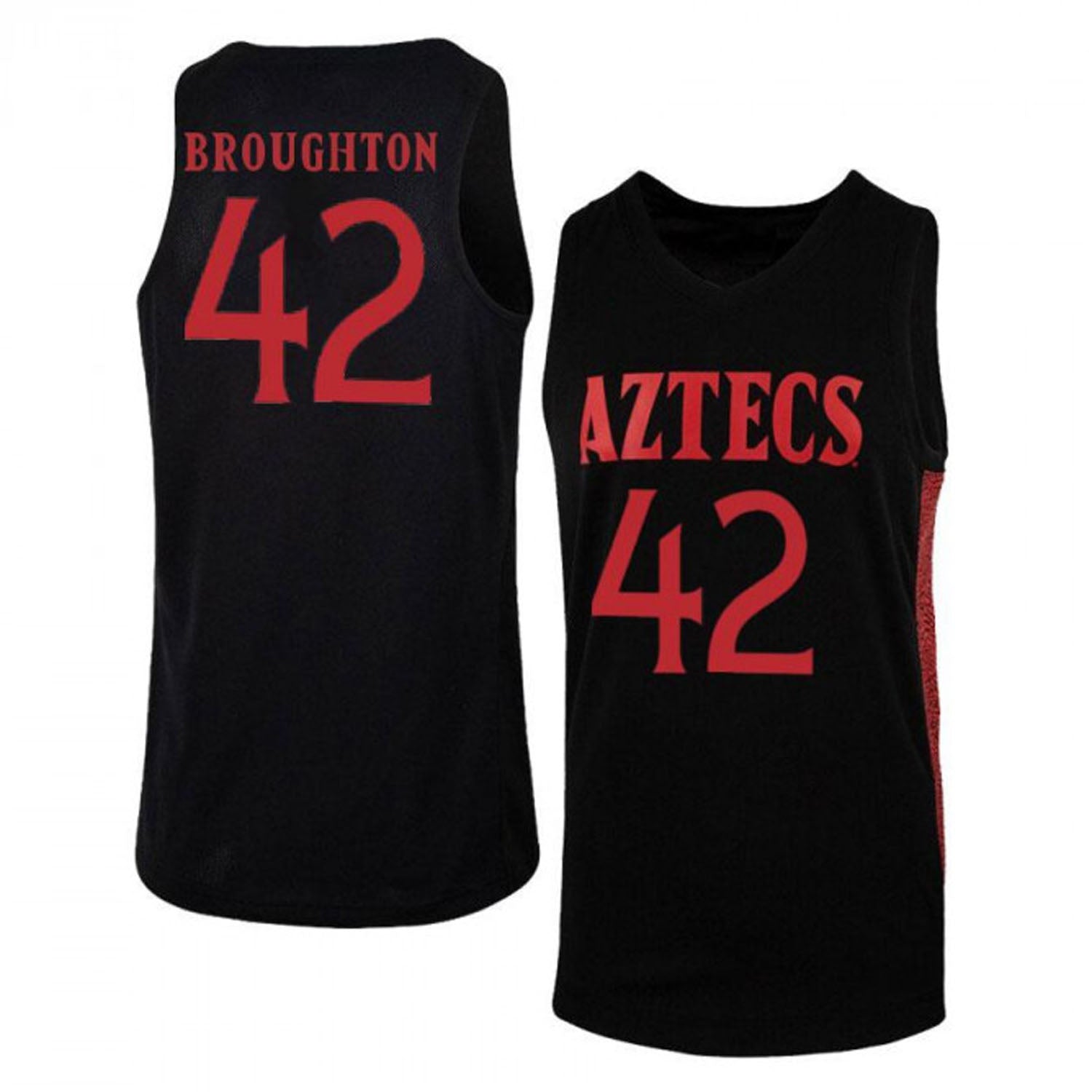 Triston Broughton San Diego State Aztecs 42 Jersey