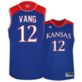 Tucker Vang Kansas Jayhawks 12 Jersey