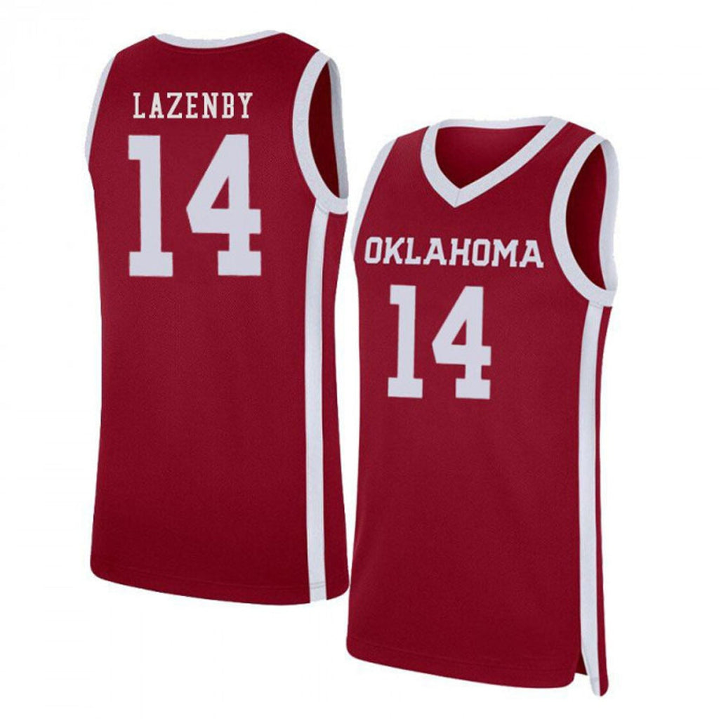 Ty Lazenby Oklahoma Sooners 14 Jersey