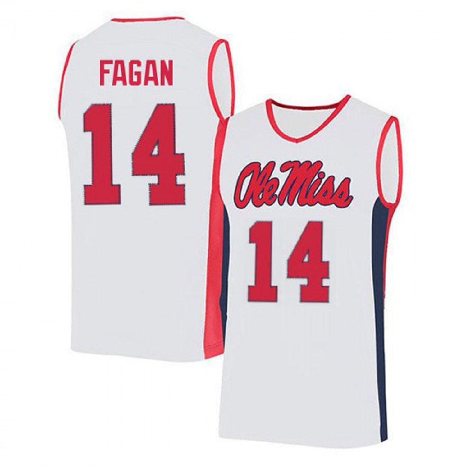 Tye Fagan Ole Miss Rebels 14 Jersey