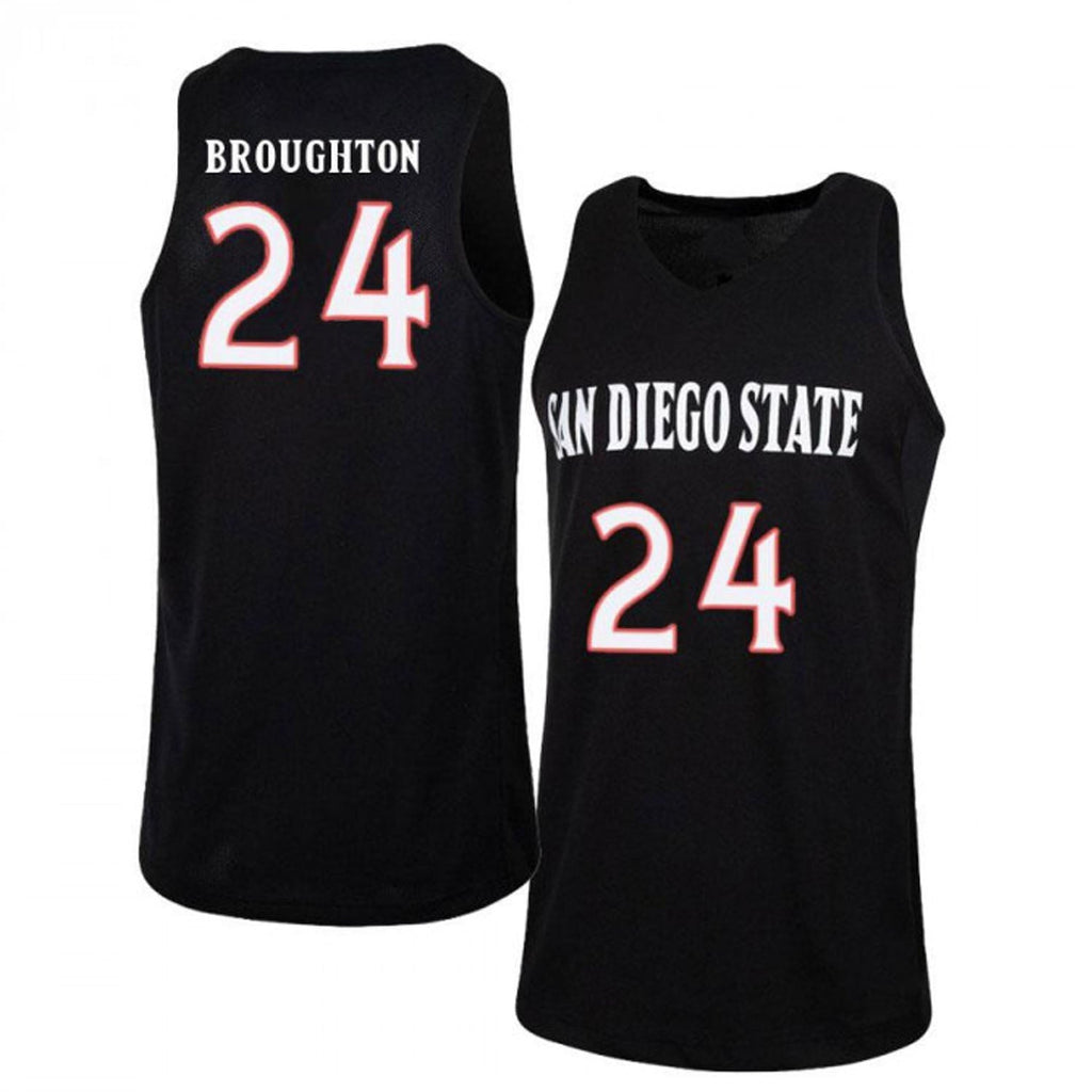 Tyler Broughton San Diego State Aztecs 24 Jersey