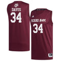 Tyler Davis Texas A&M 34 Jersey