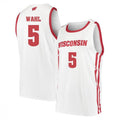 Tyler Wahl Wisconsin Badgers 5 Jersey