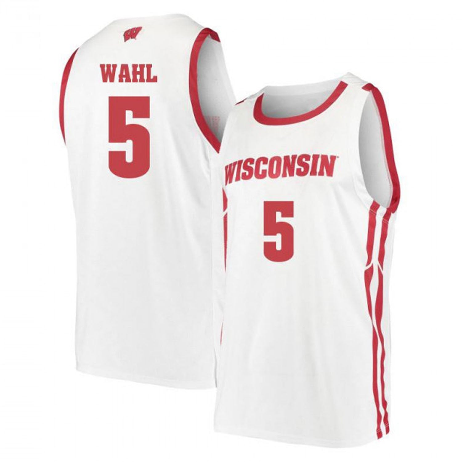 Tyler Wahl Wisconsin Badgers 5 Jersey