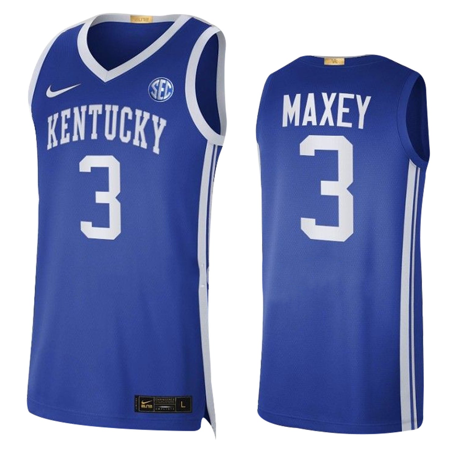 Tyrese Maxey Kentucky Wildcats 3 Jersey