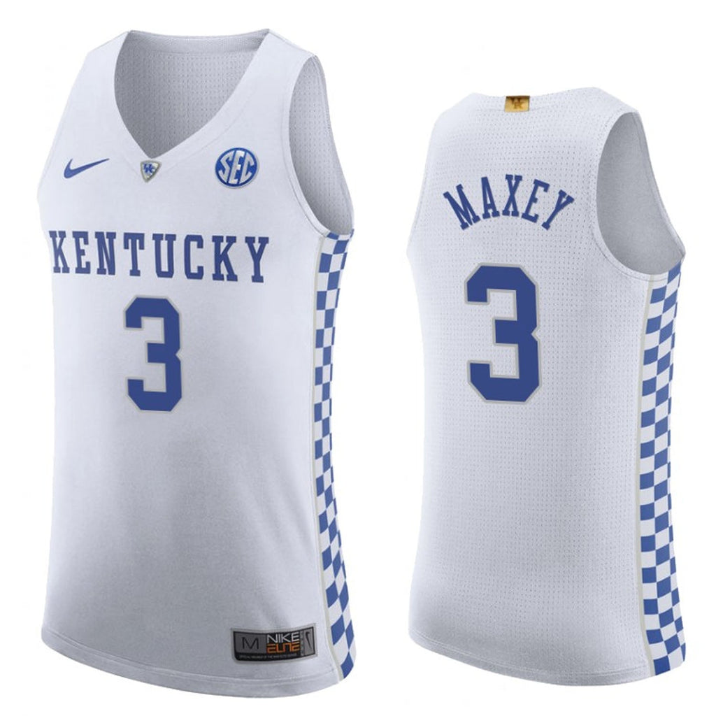 Tyrese Maxey Kentucky Wildcats 3 Jersey