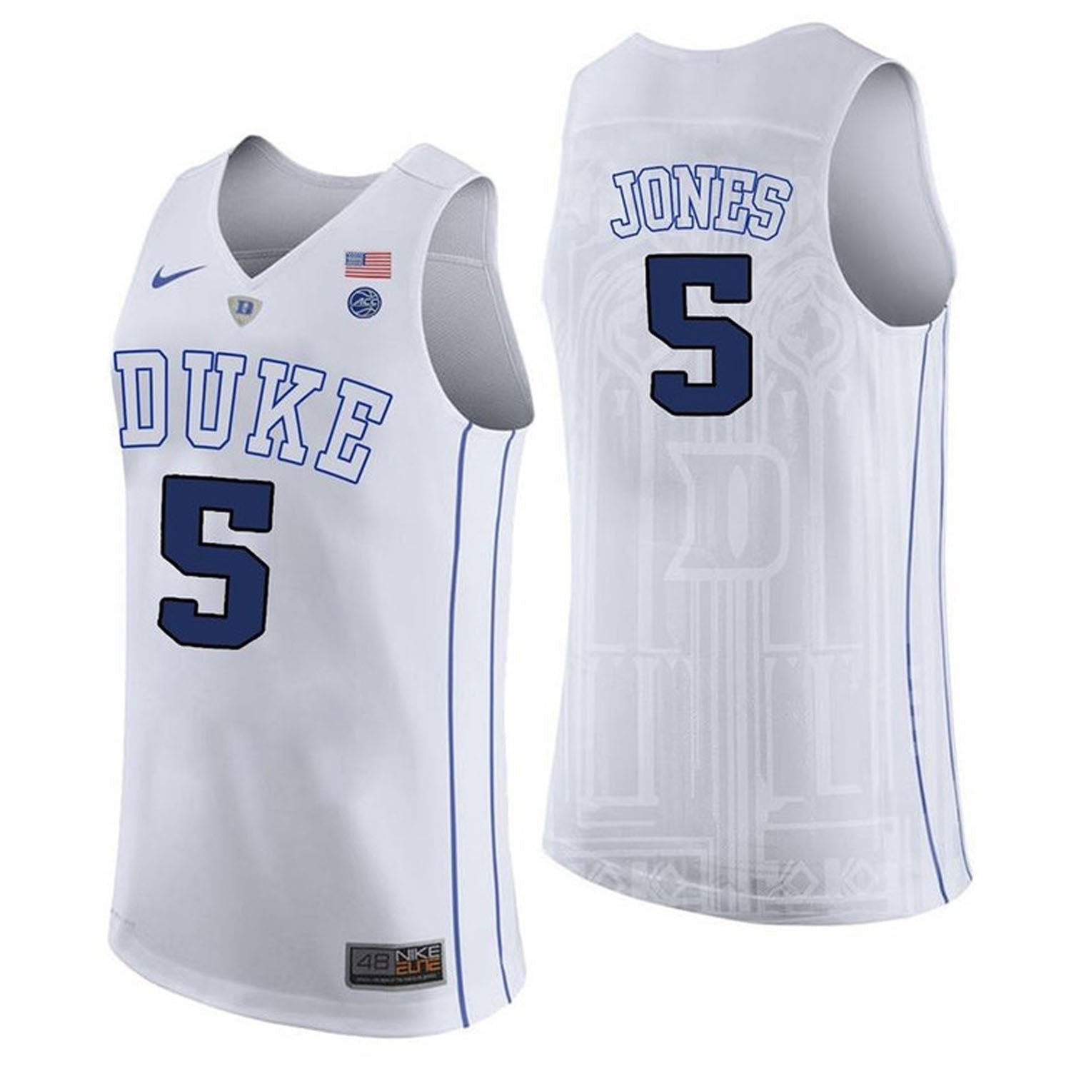 Tyus Jones Duke Blue Devils 5 Jersey