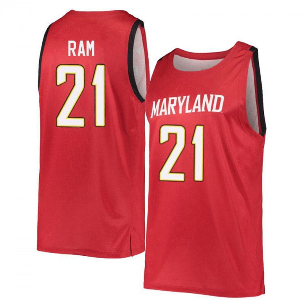 Varun Ram Maryland Terrapins 21 Jersey