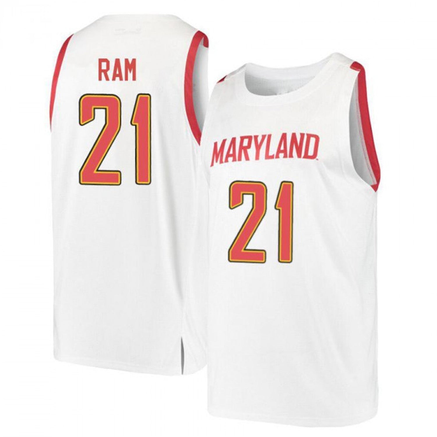 Varun Ram Maryland Terrapins 21 Jersey