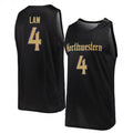 Vic Law Northwestern Wildcats 4 Jersey