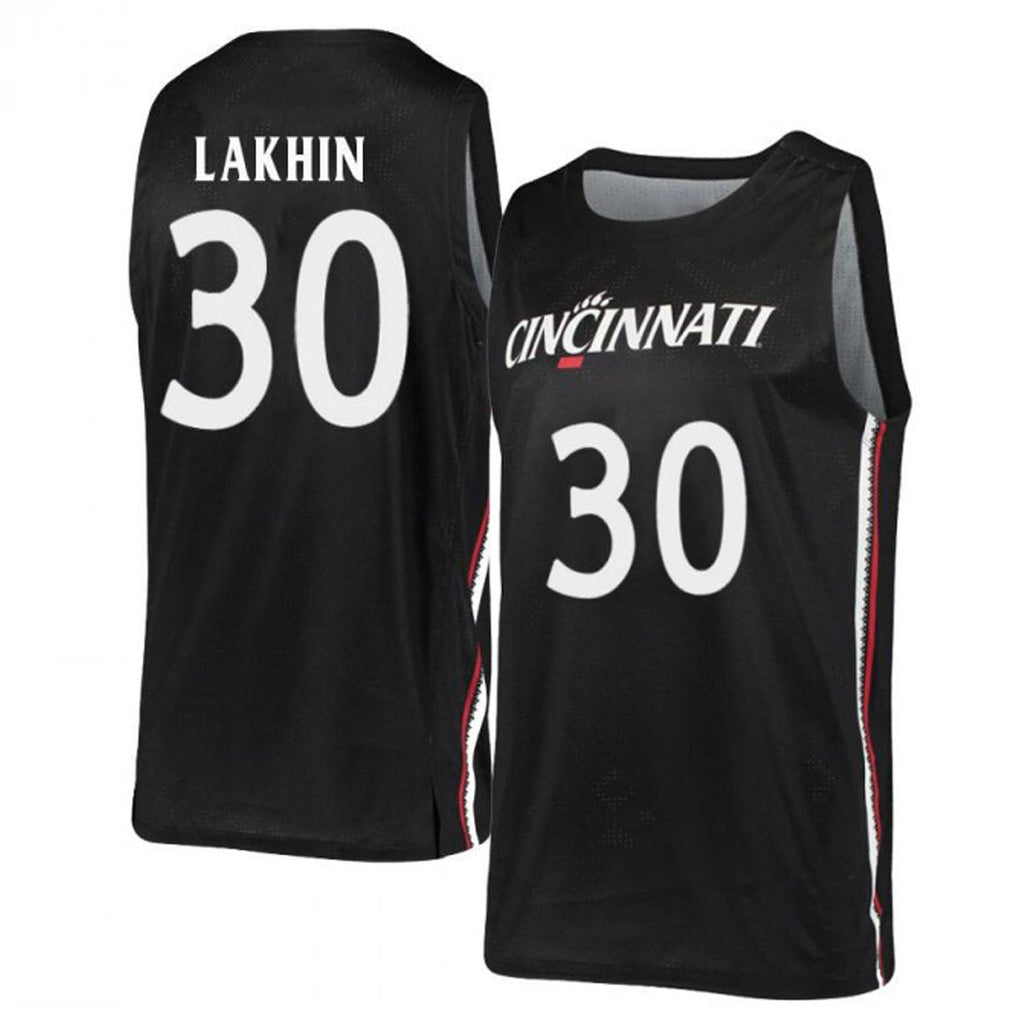 Viktor Lakhin Cincinnati Bearcats 30 Jersey