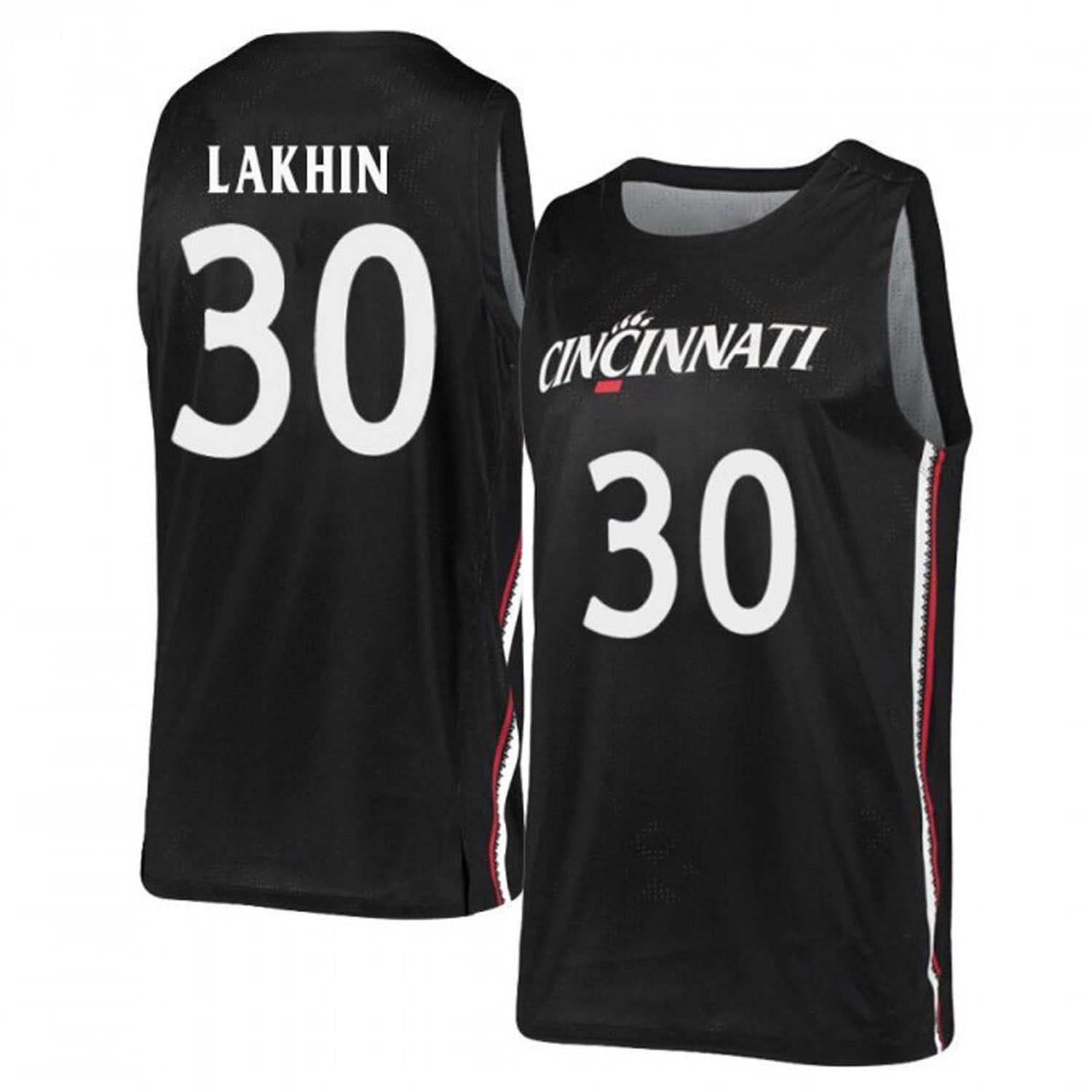 Viktor Lakhin Cincinnati Bearcats 30 Jersey
