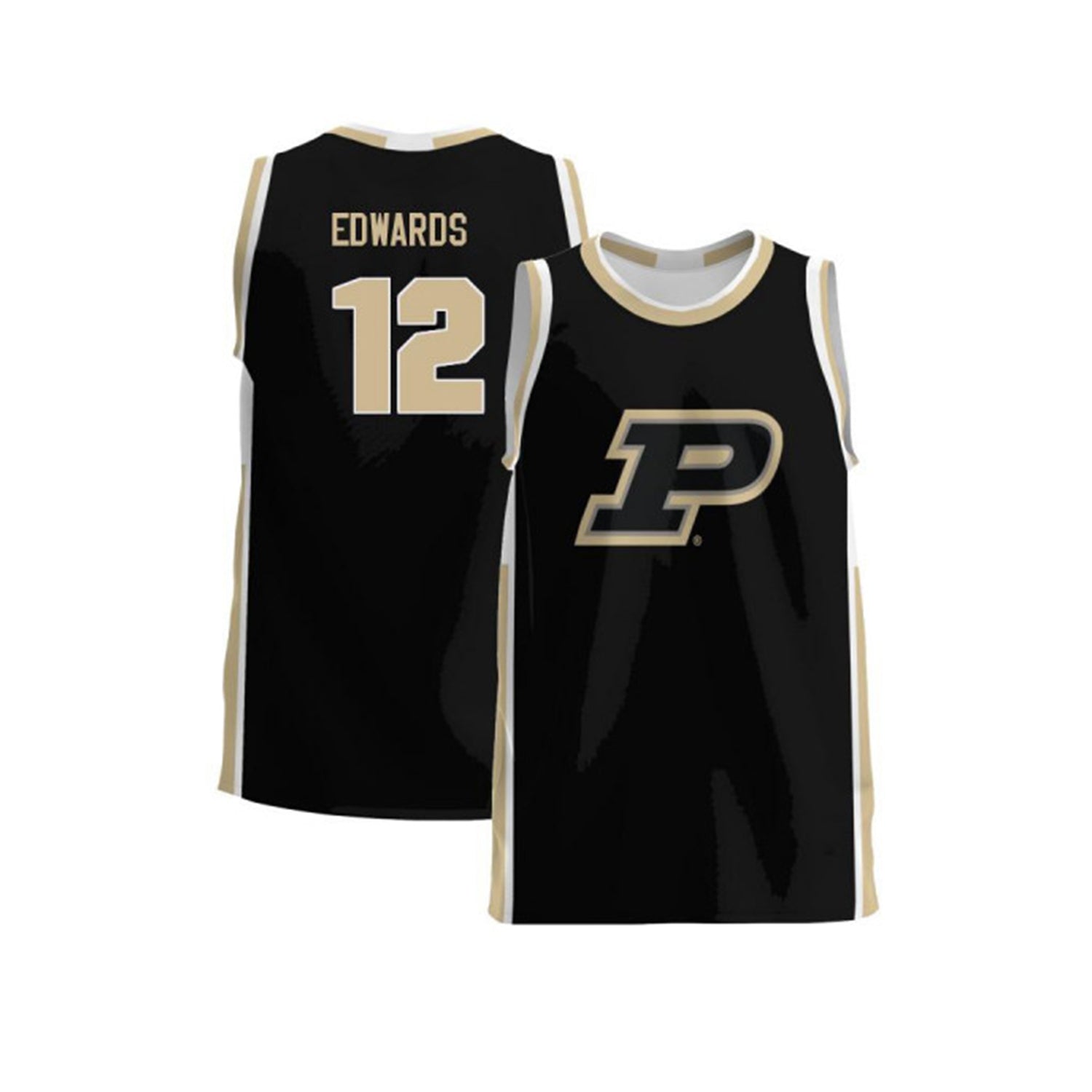 Vince Edwards Purdue Boilermakers 12 Jersey