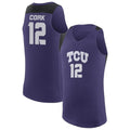 Xavier Cork TCU Horned Frogs 12 Jersey