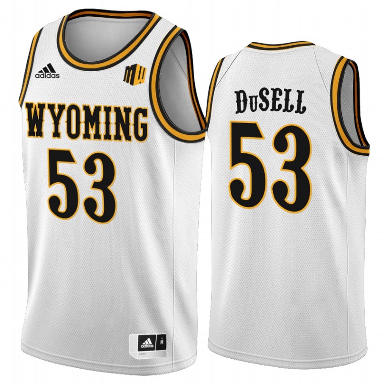 Xavier DuSell Wyoming Cowboys 53 Jersey