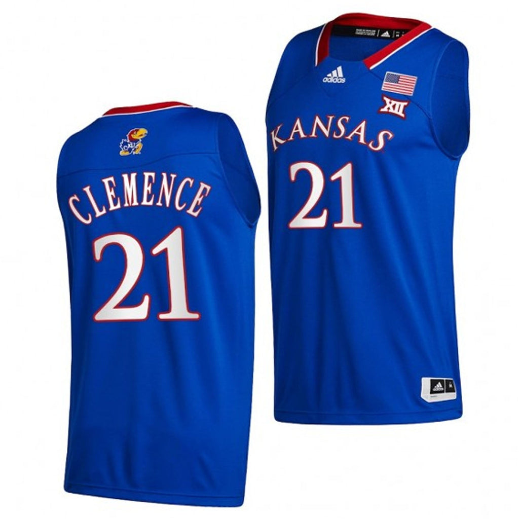 Zach Clemence Kansas Jayhawks 21 Jersey