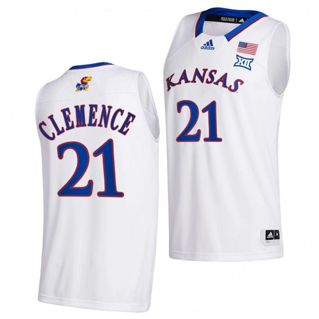 Zach Clemence Kansas Jayhawks 21 Jersey