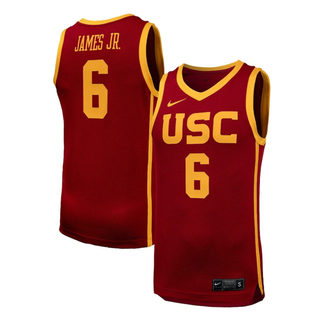 Bronny James Jr USC Trojans 6 Jersey