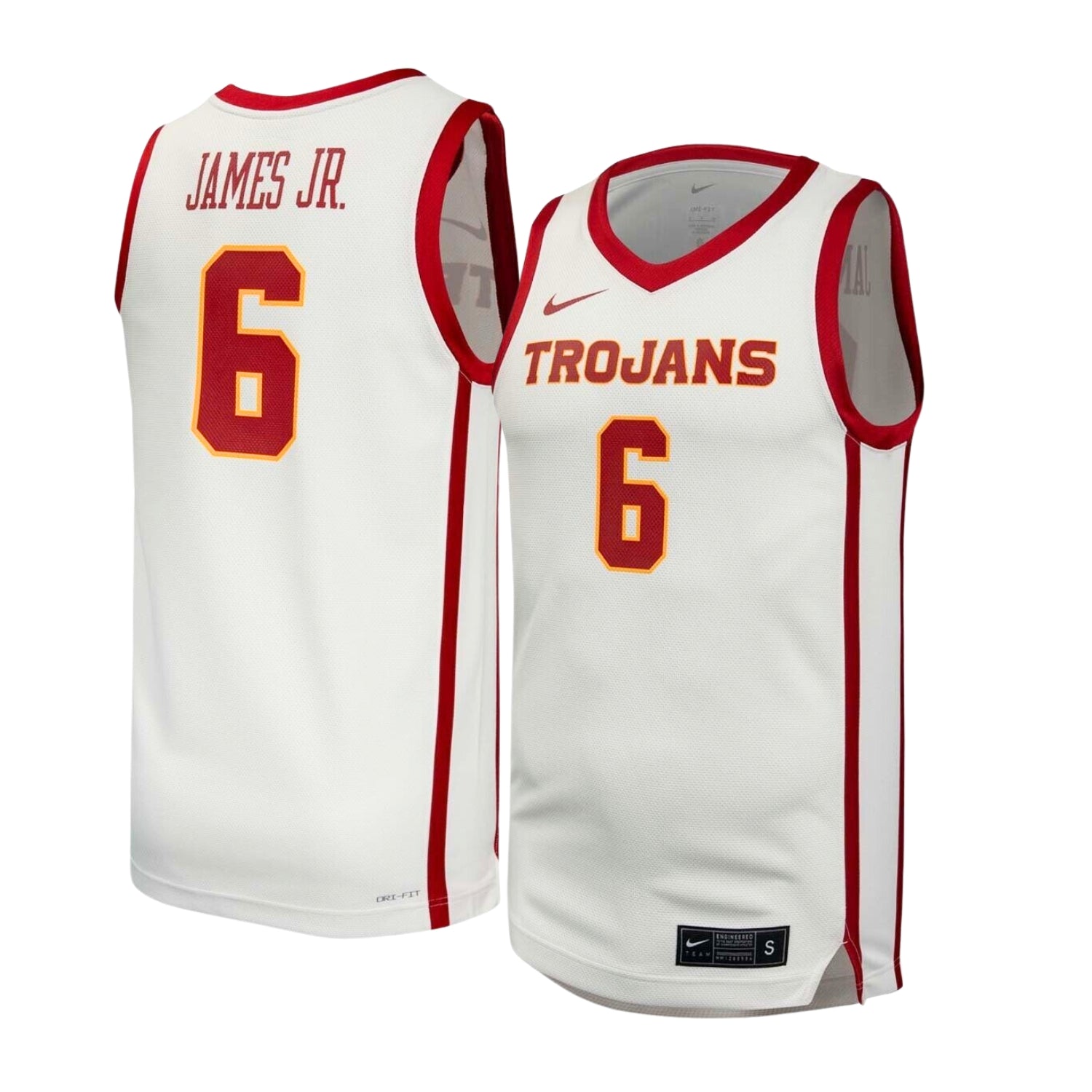 Bronny James Jr USC Trojans 6 Jersey