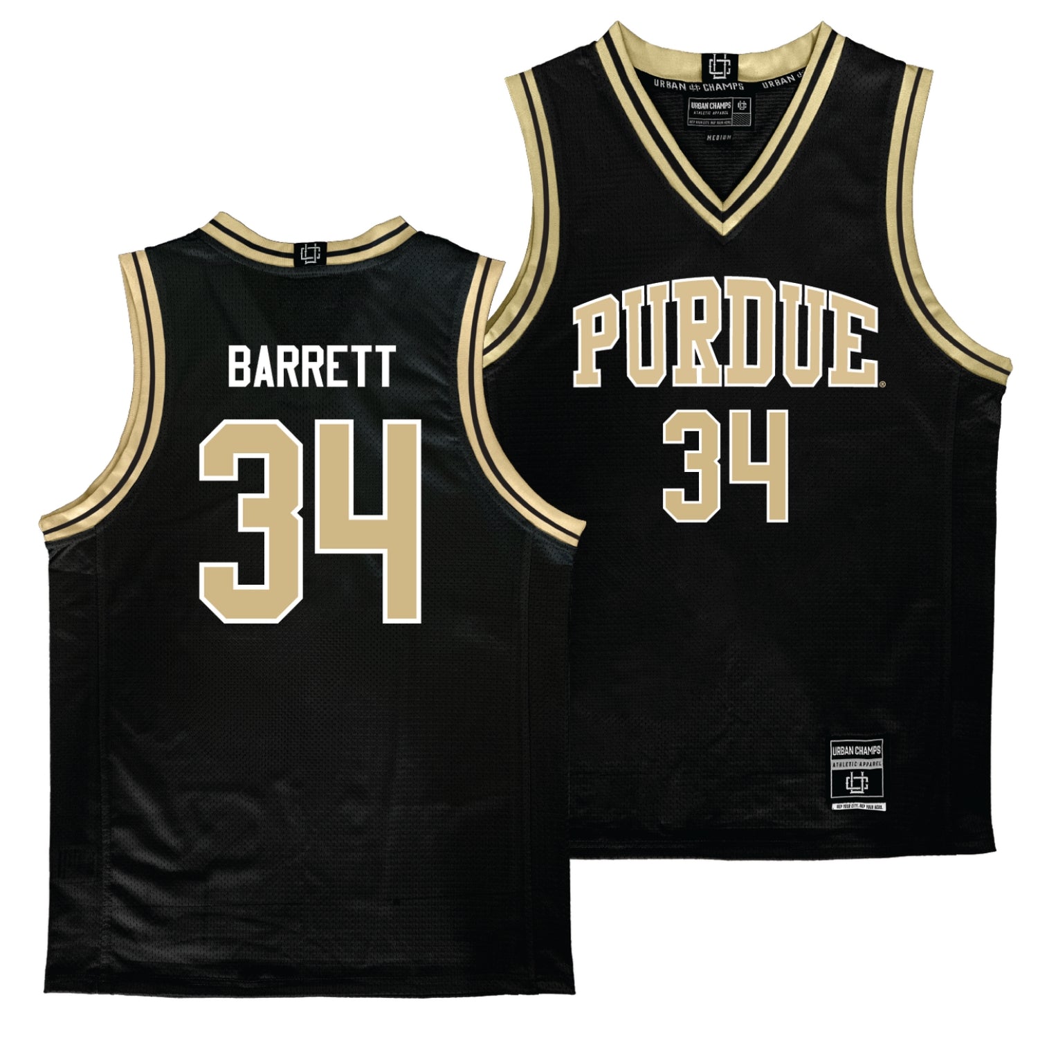 Carson Barrett Purdue Boilermakers 34 Jersey