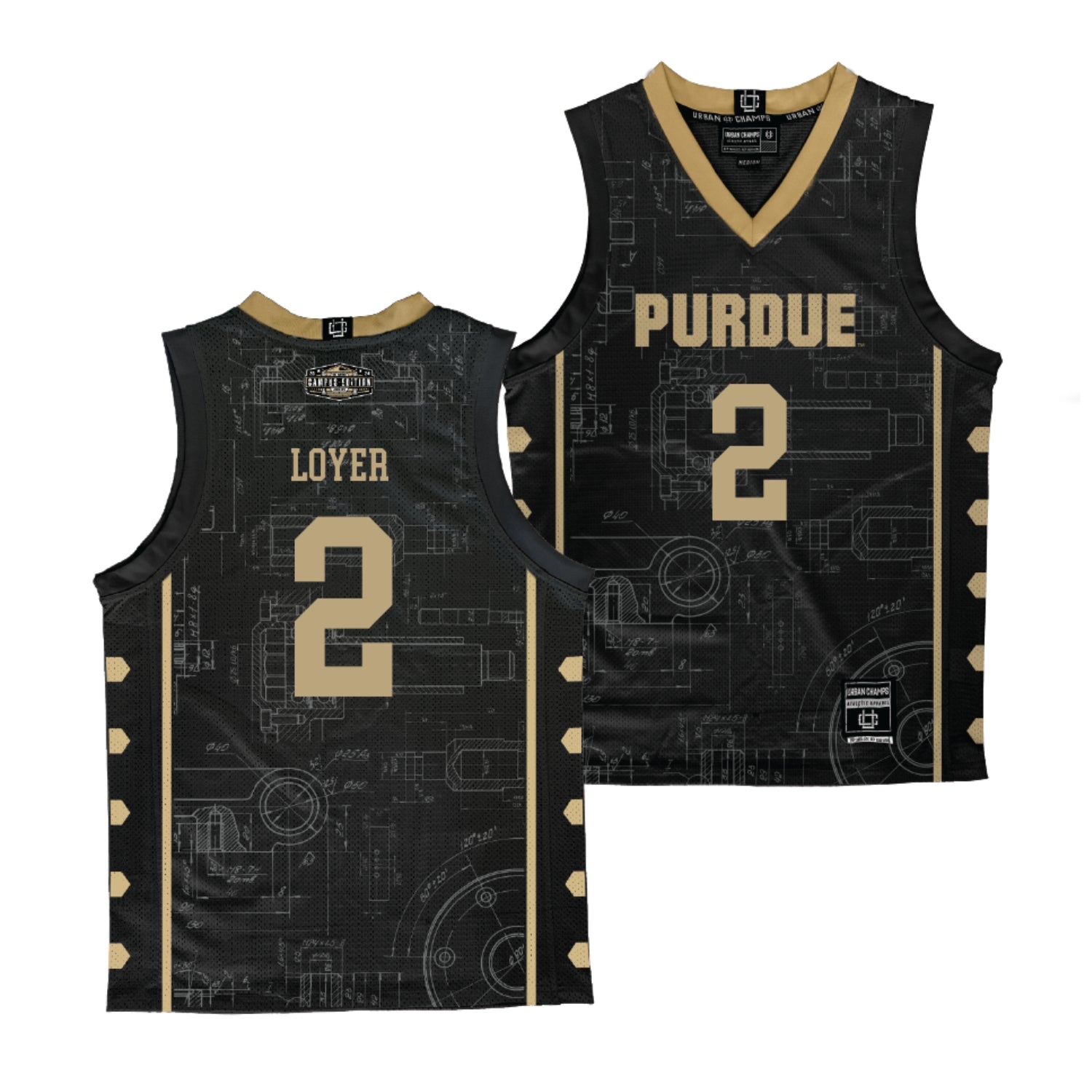 Fletcher Loyer Purdue Boilermakers 2 Jersey
