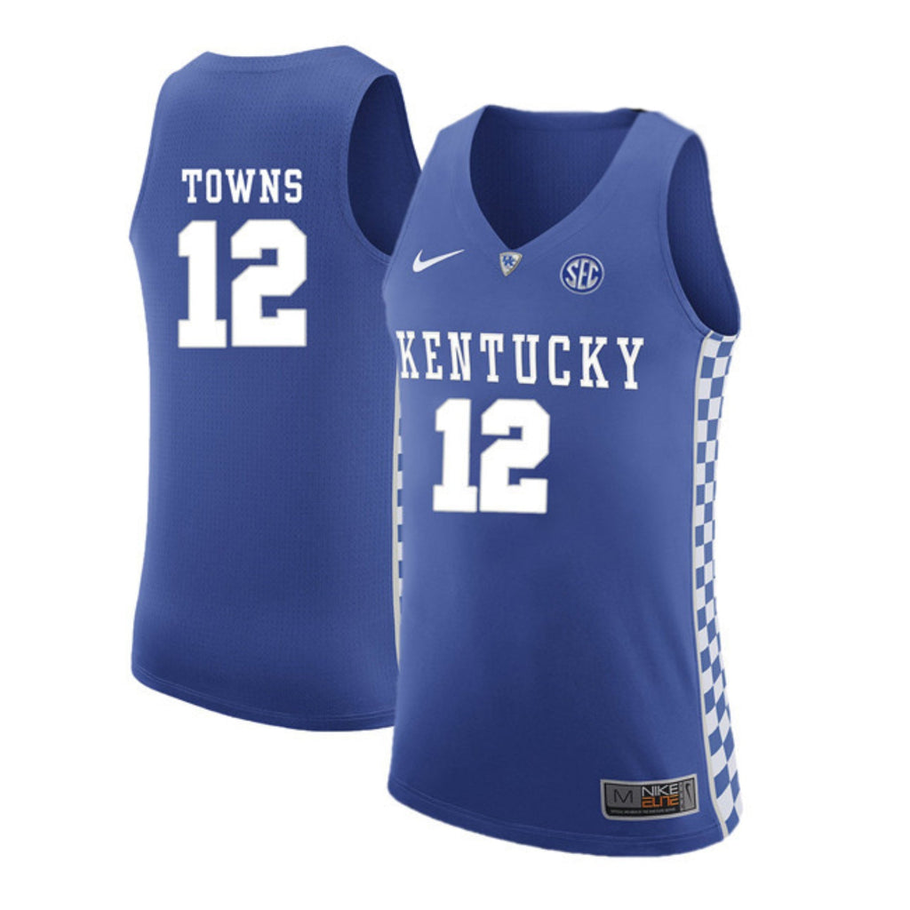 Karl-Anthony Towns Kentucky Wildcats 12 Jersey