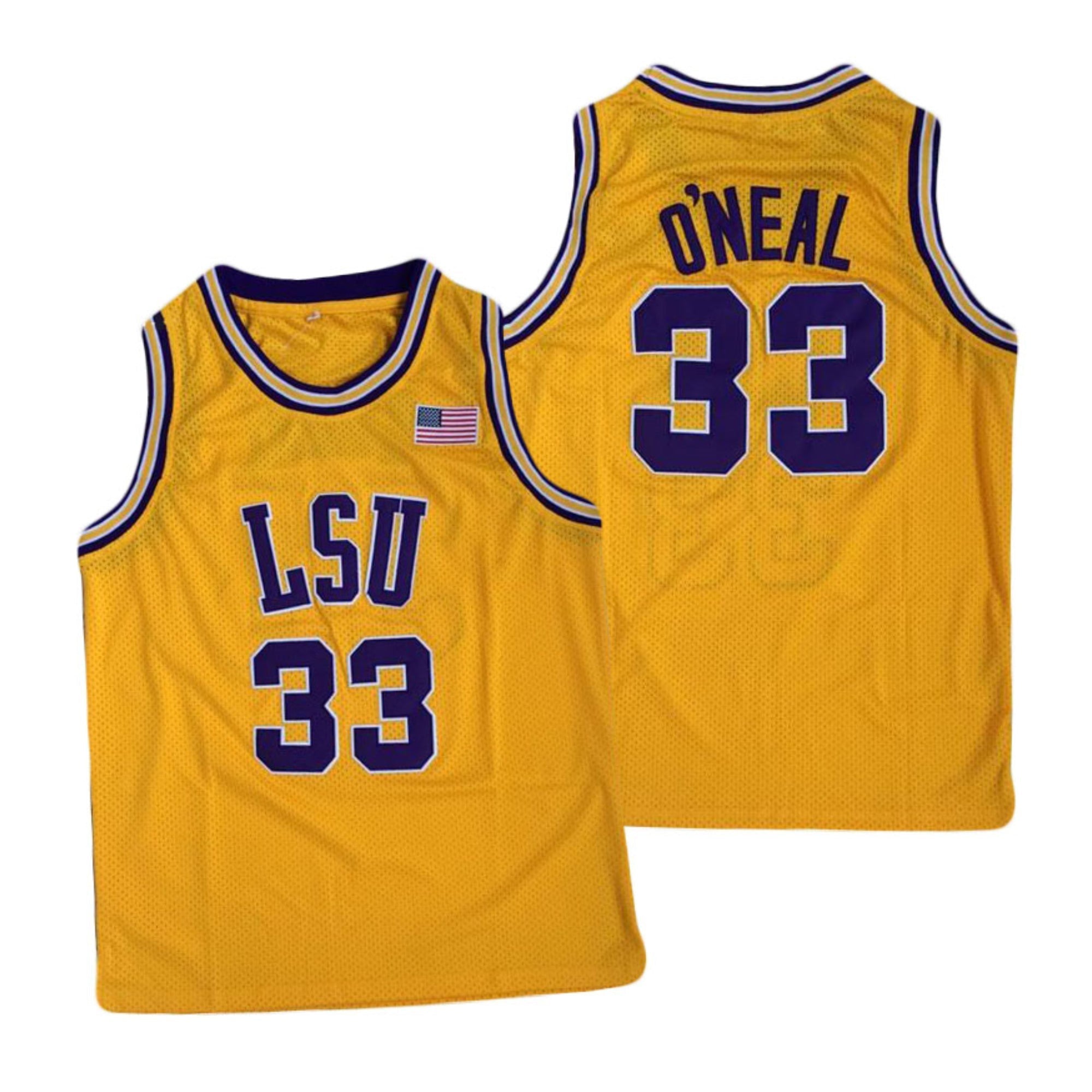 Shaquille O'Neal LSU Tigers 33 Jersey
