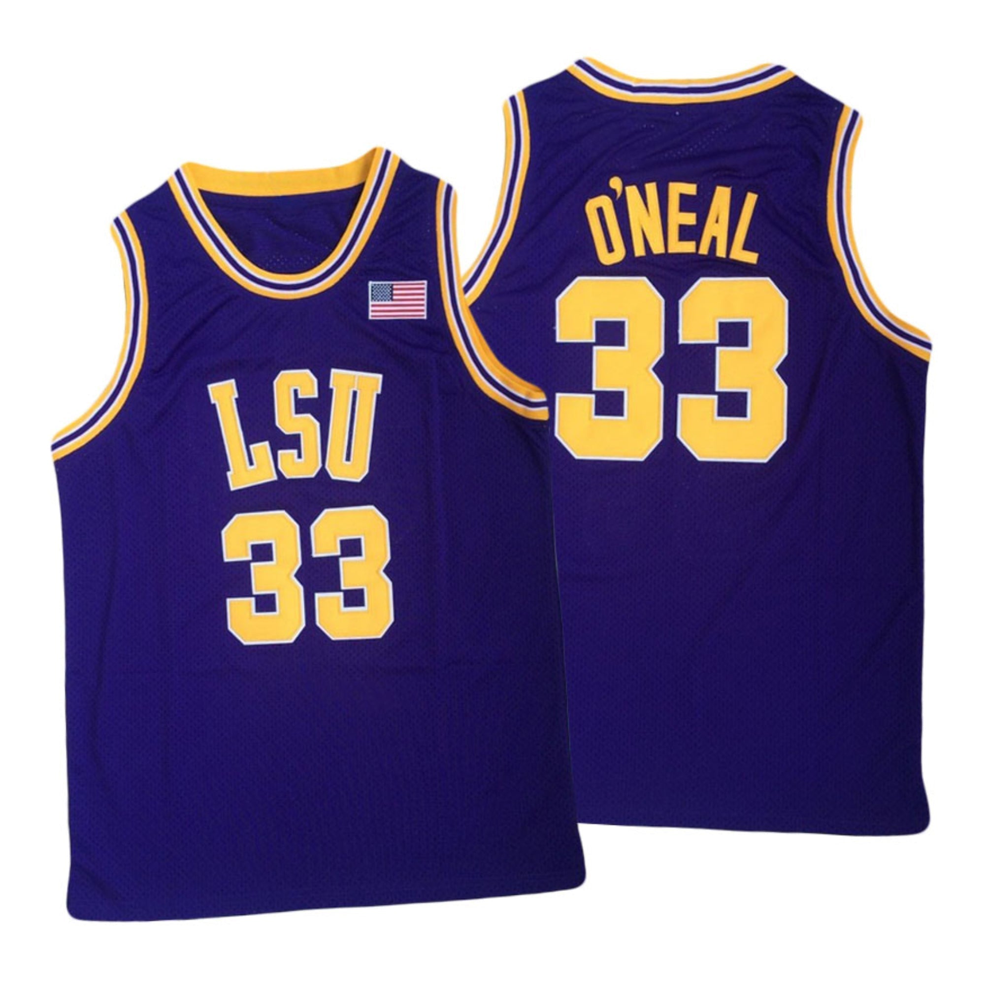 Shaquille O'Neal LSU Tigers 33 Jersey