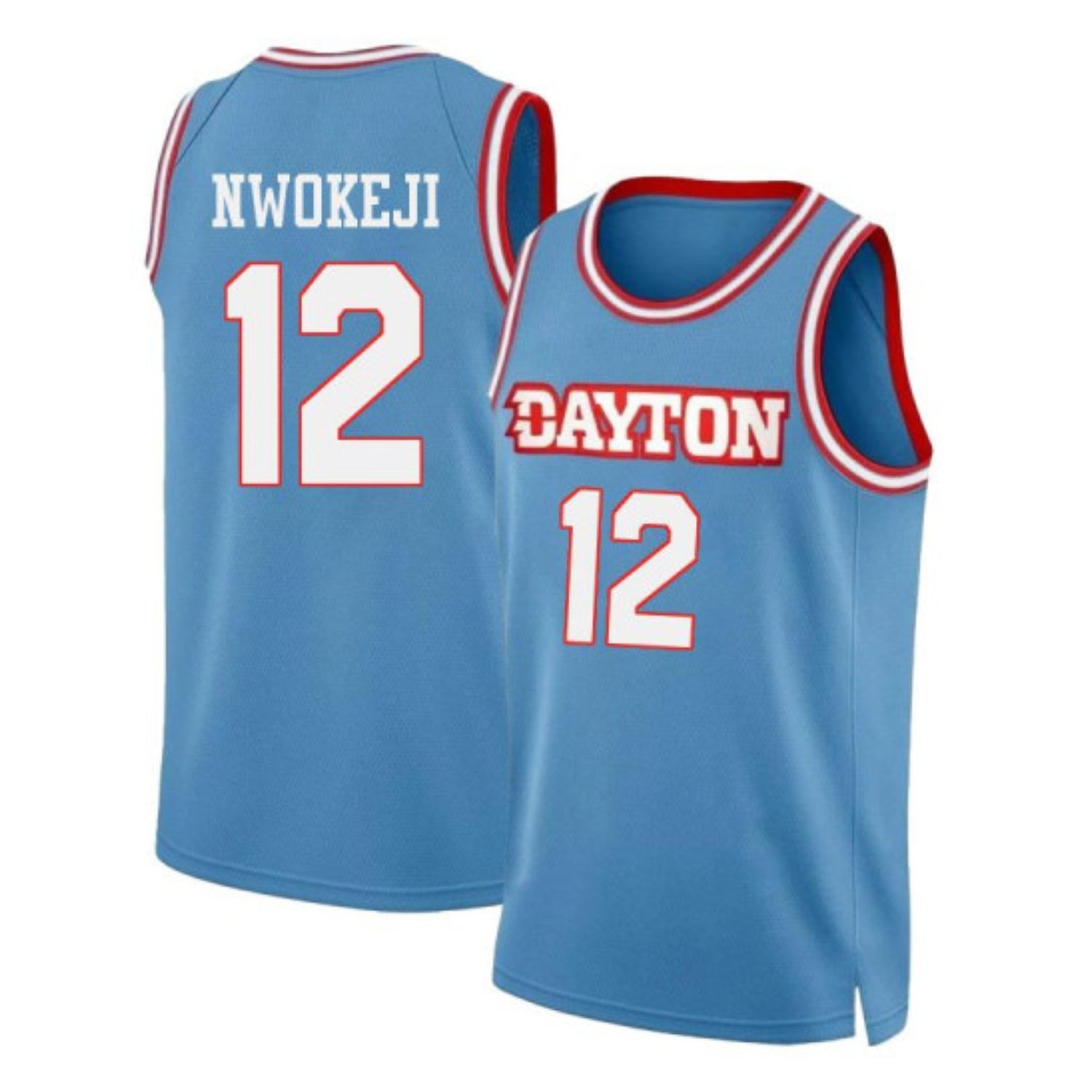 Zimi Nwojeki Dayton Flyers 12 Jersey