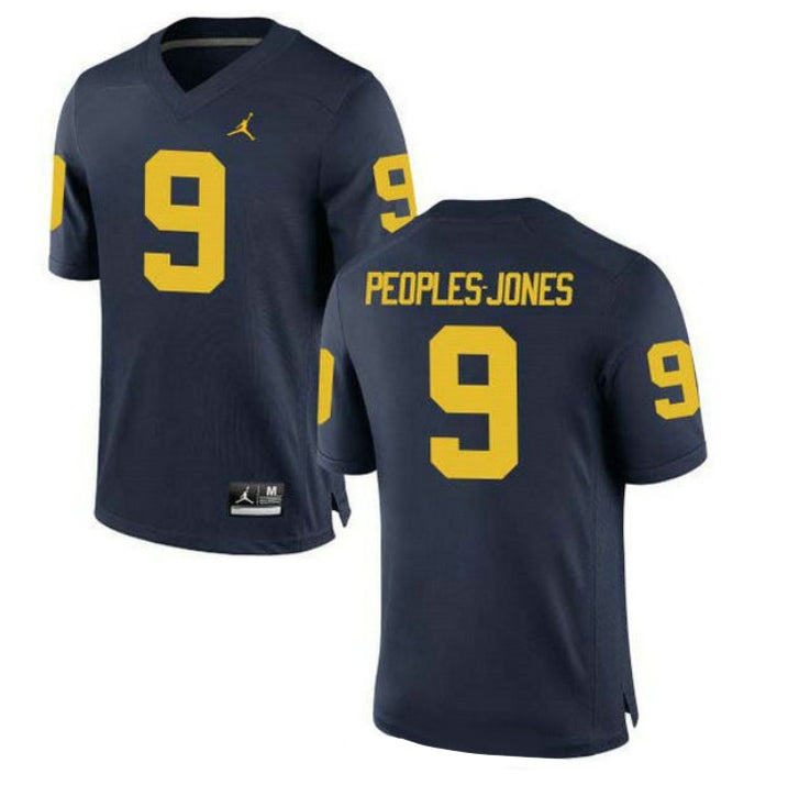 Donovan Peoples-Jones Michigan Wolverines 9 Jersey