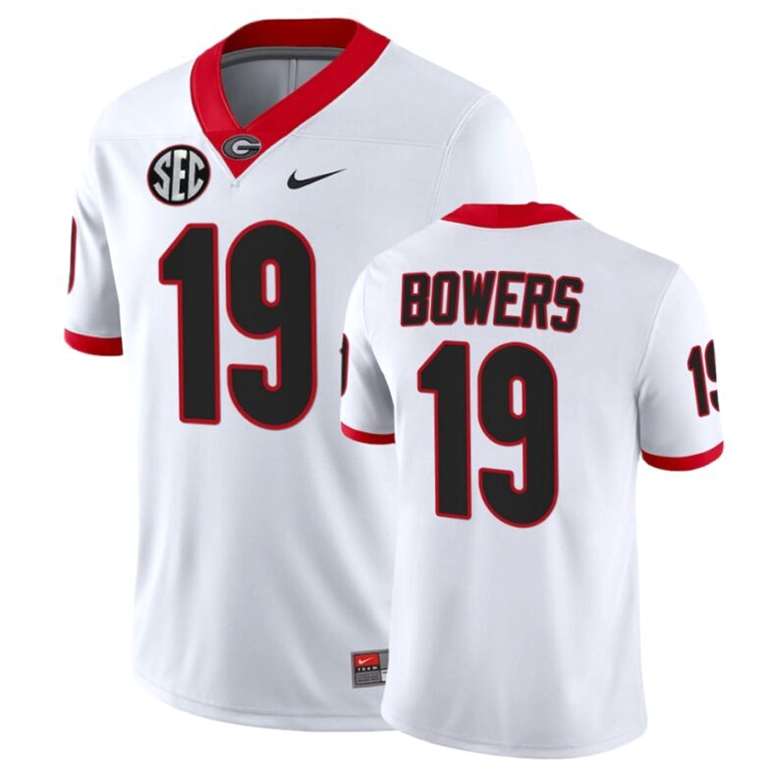 Brock Bowers Georgia Bulldogs 19 Jersey