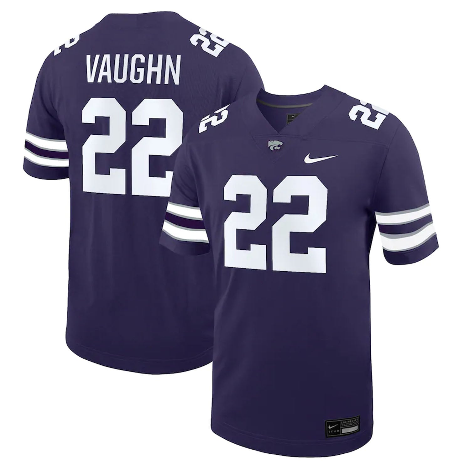 Deuce Vaughn Kansas State Wildcats 22 Jersey