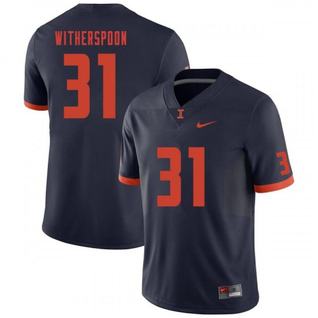 Devon Witherspoon Illinois Fighting Illini 31 Jersey