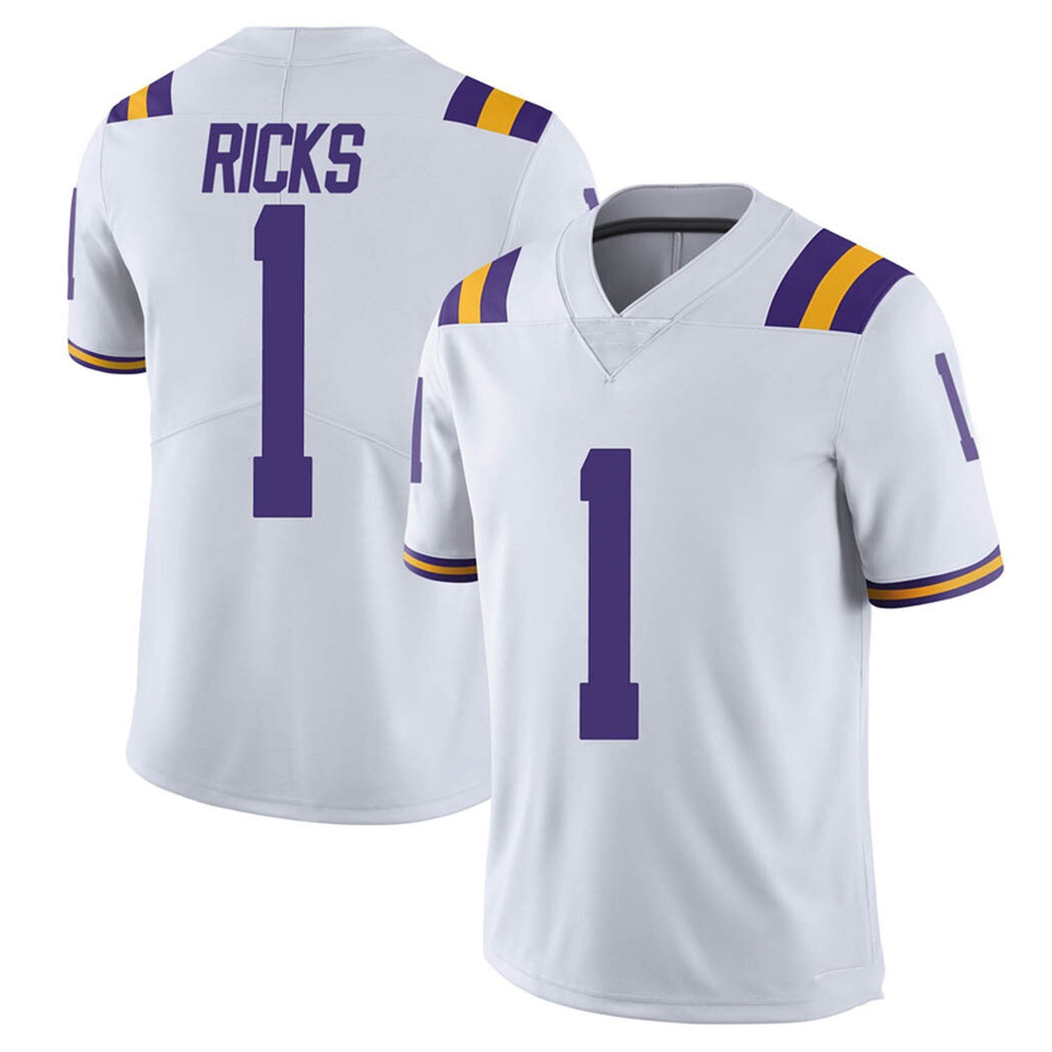 Eli Ricks LSU Tigers 1 Jersey