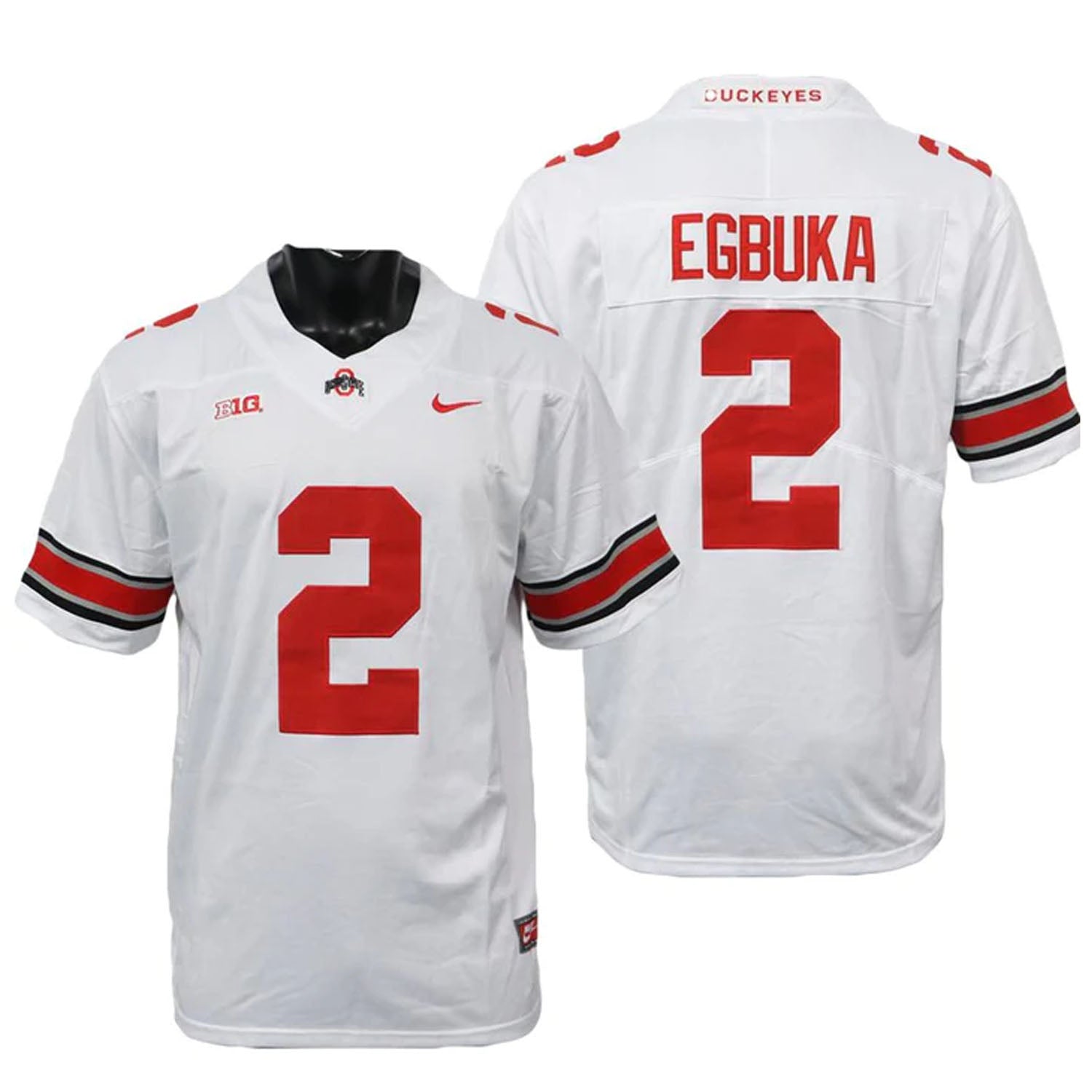 Emeka Egbuka Ohio State Buckeyes 12 Jersey