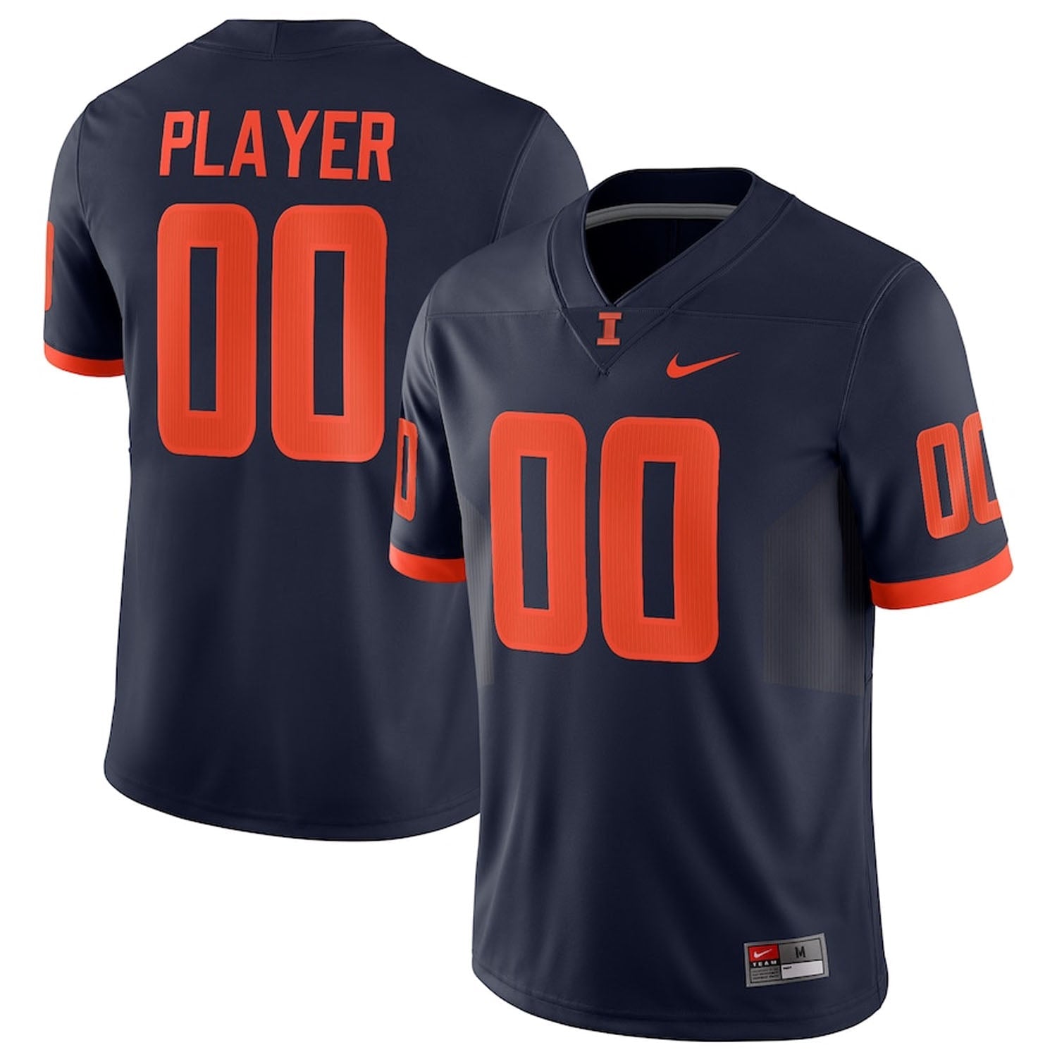 Ilinois Fighting Illini Custom Jersey