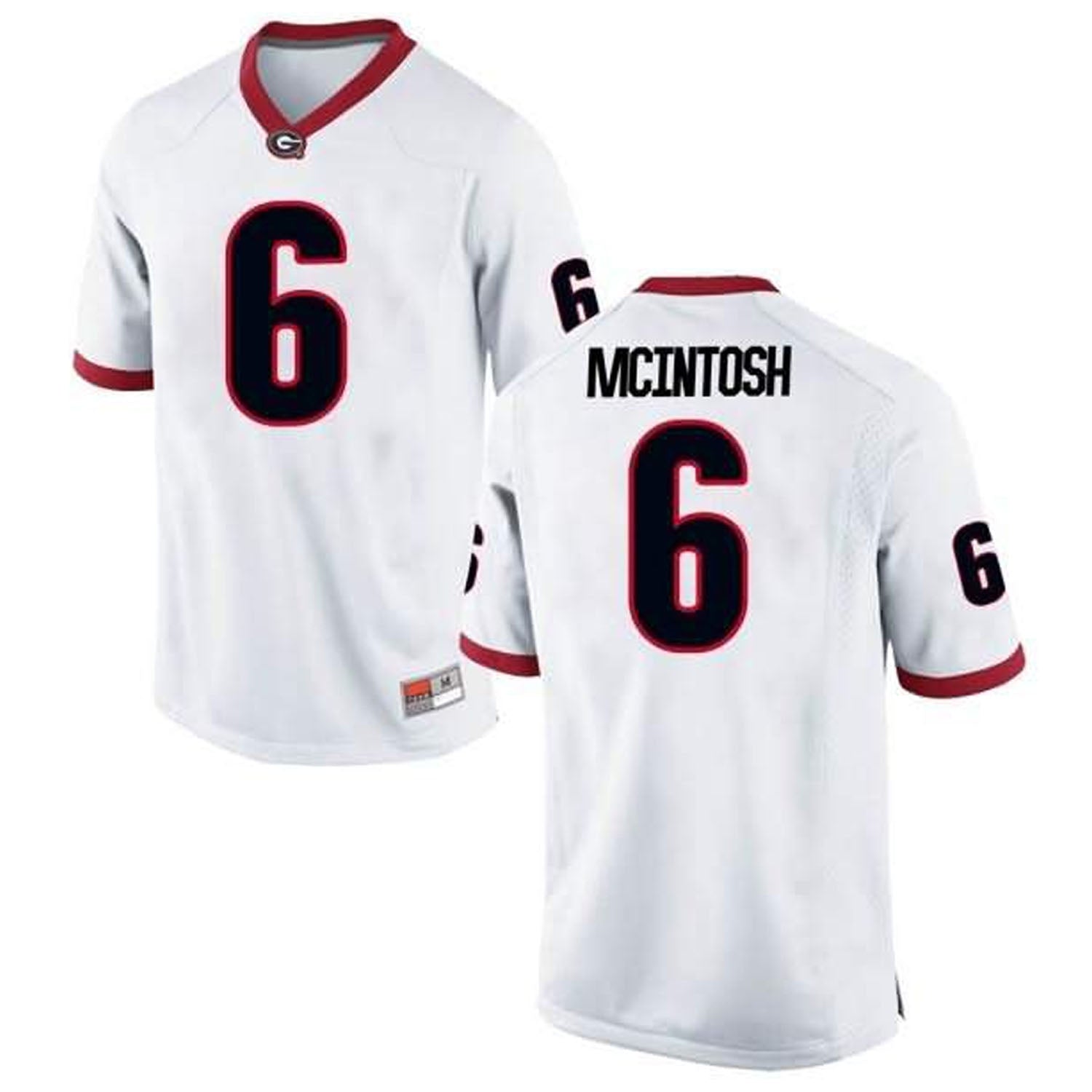 Kenny McIntosh Georgia Bulldogs 6 Jersey