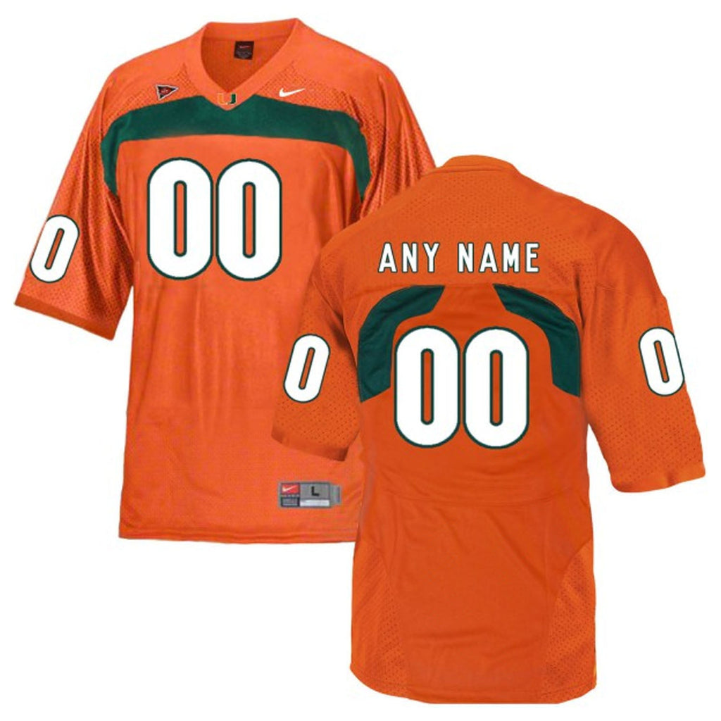 Miami Hurricanes Custom Jersey