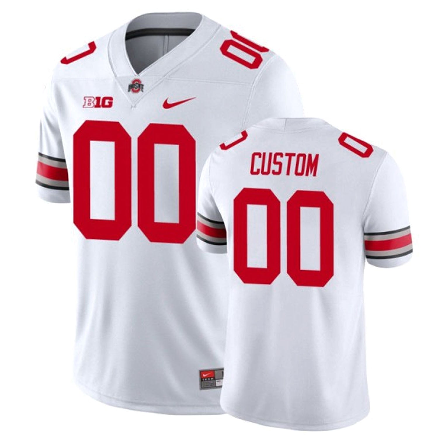Ohio State Buckeyes Custom Jersey