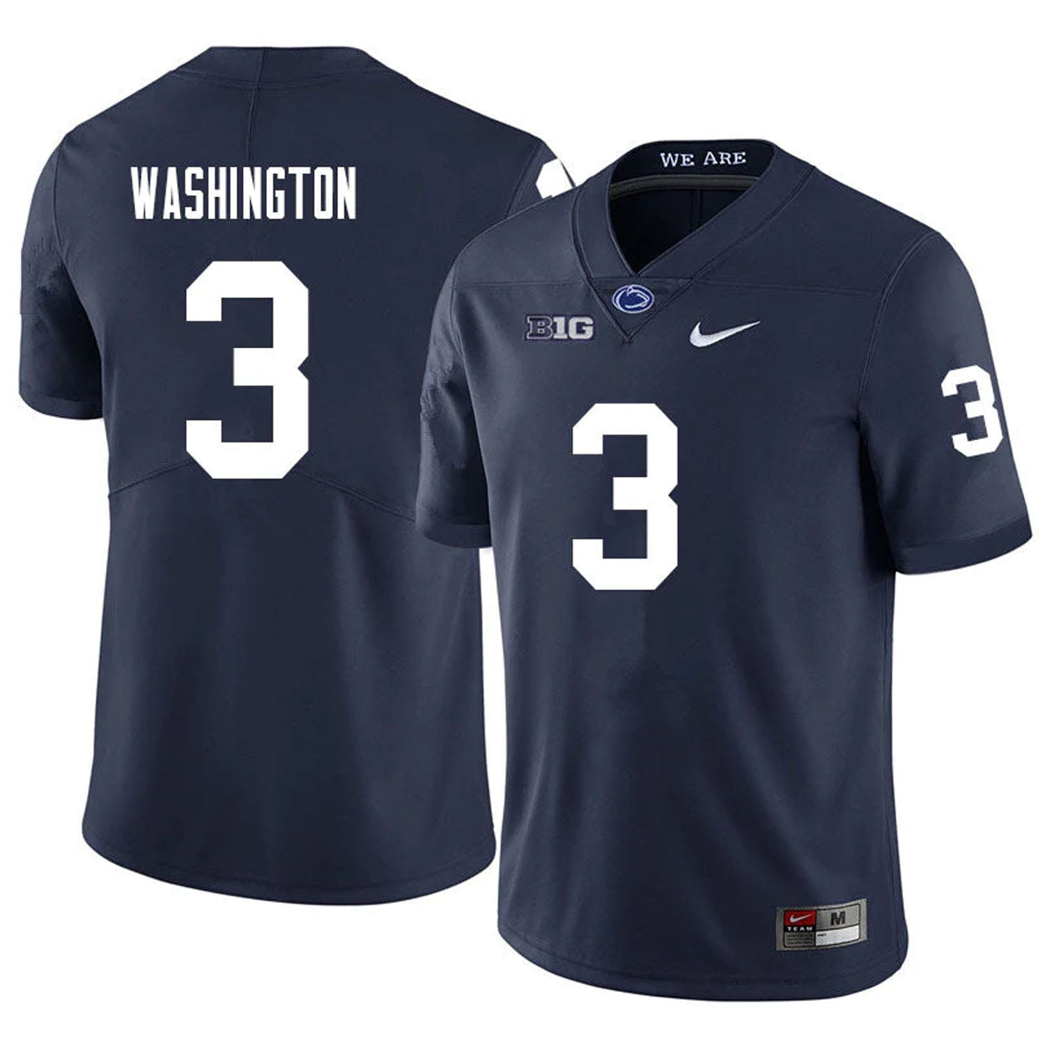 Parker Washington Penn State Nittany Lions 3 Jersey