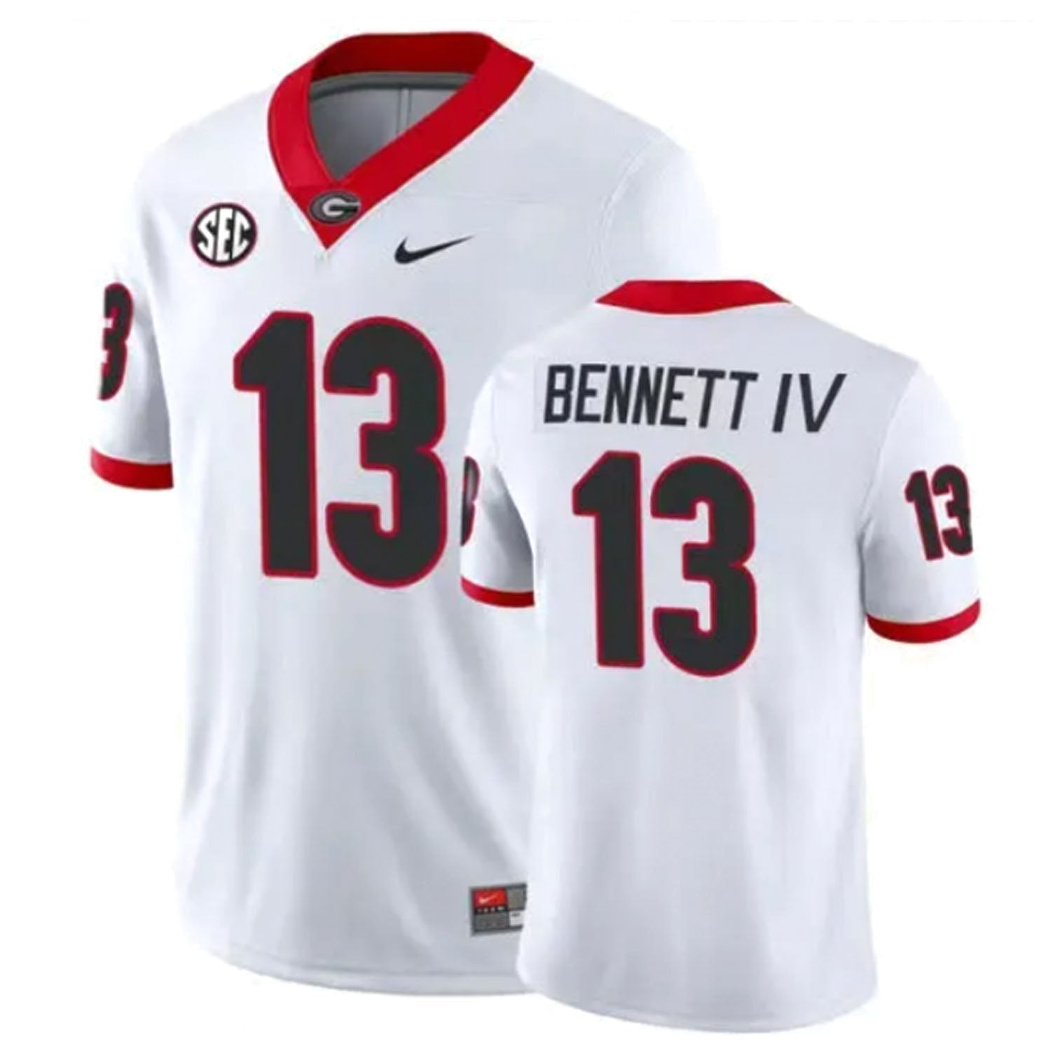 Stetson Bennett Georgia Bulldogs 13 Jersey