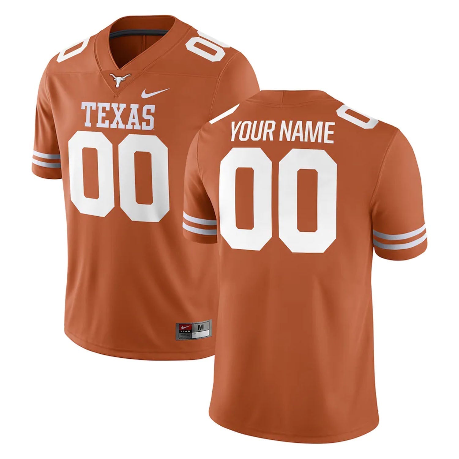 Texas Longhorns Custom Jersey