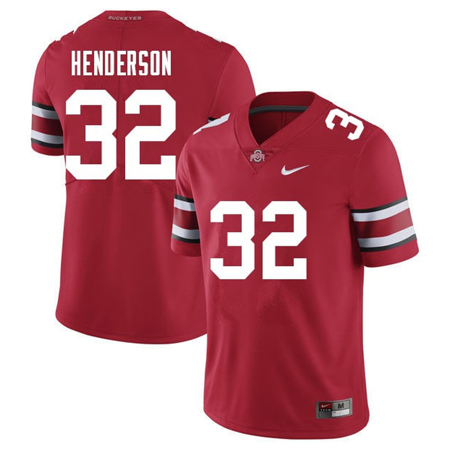 TreVeyon Henderson Ohio State Buckeyes 32 Jersey