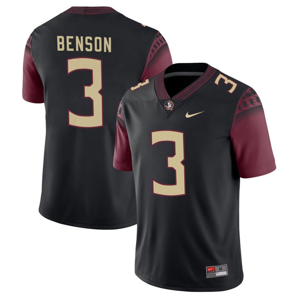 Trey Benson FSU 3 Jersey