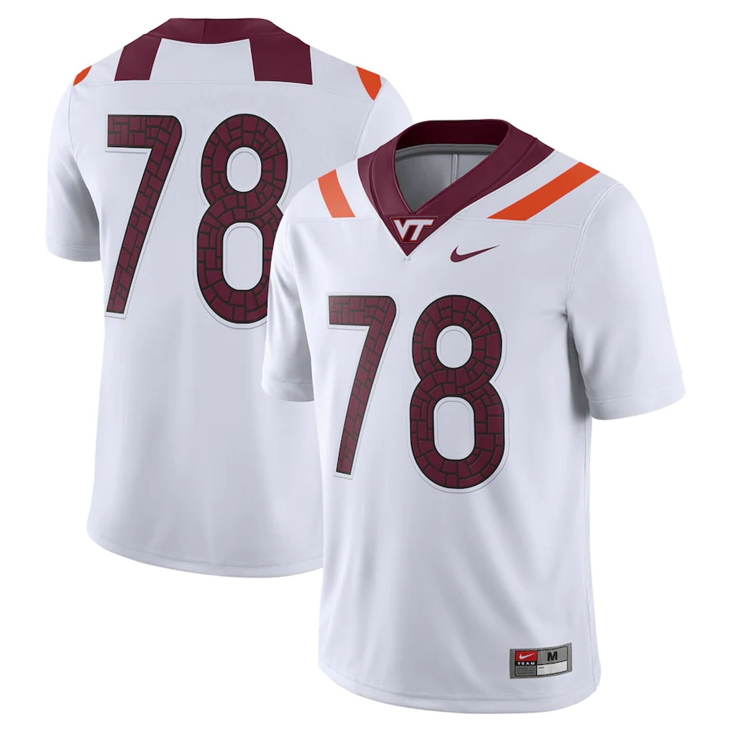 Virginia Tech Hokies Custom Jersey