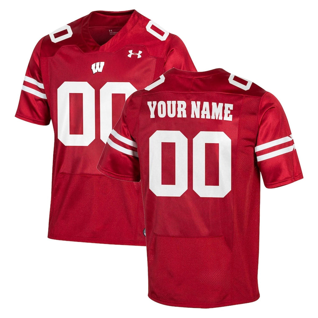 Wiconsin Badgers Custom Jersey