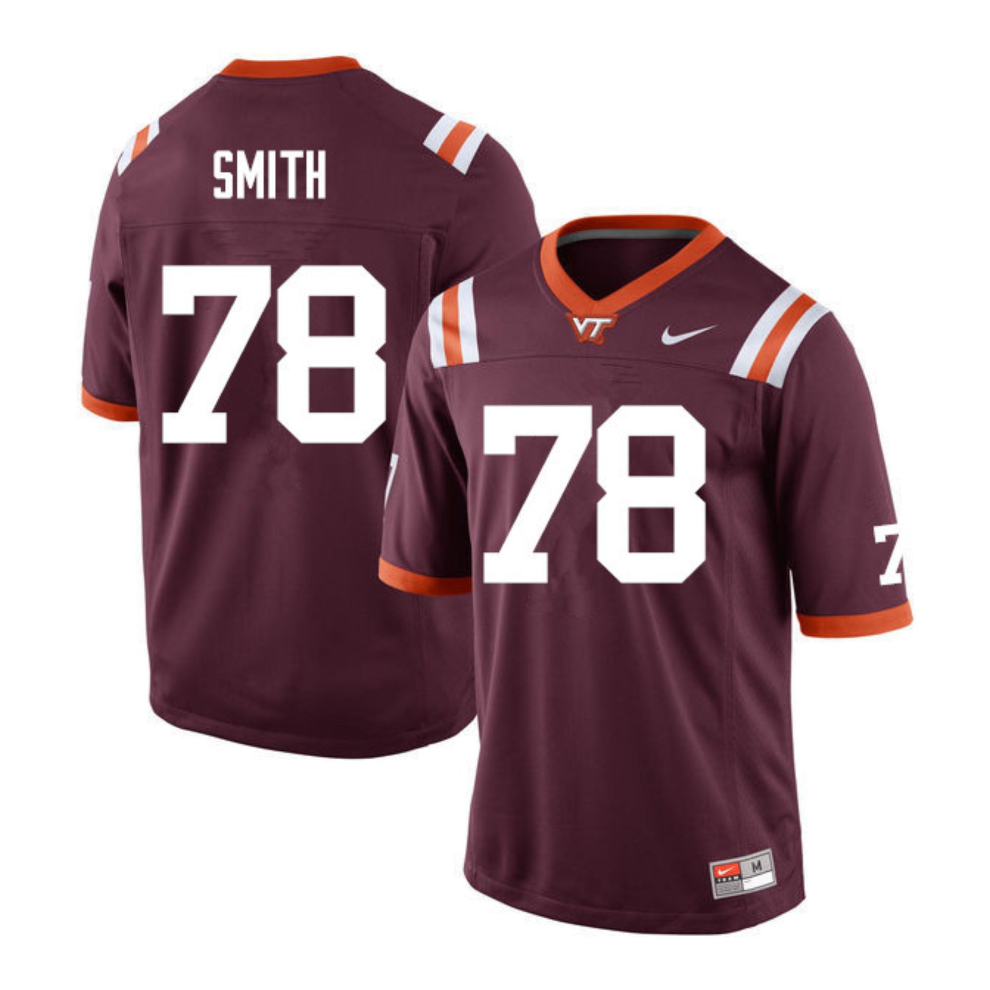 Bruce Smith Virginia Tech Hokies 78 Jersey