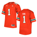 D'eriq King Miami Hurricanes 1 Jersey